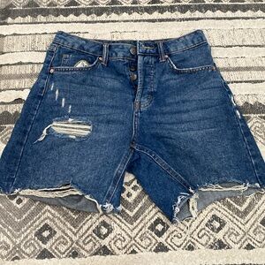 Denim shorts